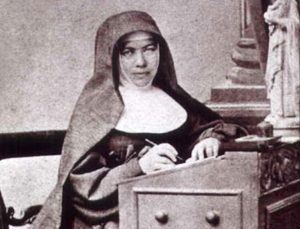 Blessed Mary MacKillop is pictured in an undated, colourised handout photo from the Sisters of St Joseph of the Sacred Heart. Pope Benedict XVI will canonise her and five others on 17 October. The Melbourne nun who co-founded the first religious order in Australia, will become the country's first saint. PHOTO: CNS