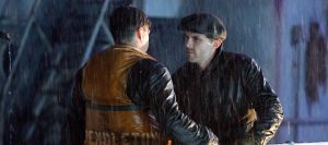 Casey Affleck and Michael Raymond-James star in a scene from the movie The Finest Hours. Photo: CNS/Disney