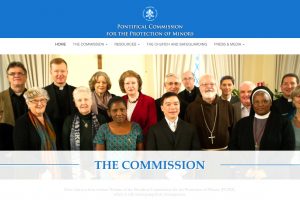 The official website for the Pontifical Commission for the Protection of Minors, led by the team pictured here, is an important step towards the Church being more open and transparent. Photo: Supplied
