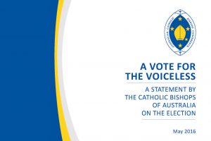 Australia’s Catholic Bishops have this week called for the voices of the thrown-away people to be heard in the long federal election campaign. Image: Supplied