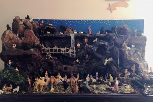 In Italy, nativity scenes are known as ‘presepi’ and often include images of whole villages, their buildings and local people. Photo: Supplied