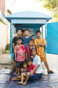 The Mobile Tuk-Tuk Education Centre allows children to access education and, ultimately, to avoid the possibility of falling victim to a merciless reality of prostitution, child trafficking and drugs. Photo: Supplied