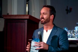 Deacon Aaron Peters addresses attendees during the Advent Mission event, held from 7 to 9 December 2016. Photo: Supplied