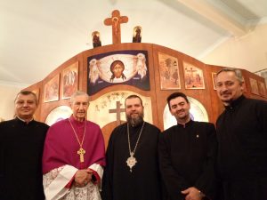 The solemn consecration of the new Church of the Holy Trinity by the Romanian Orthodox Bishop for Australia and New Zealand, His Grace Bishop Mihail, was a special occasion, marked also with the presence of Archbishop Emeritus Hickey. PHOTO: Acsell Design Studio