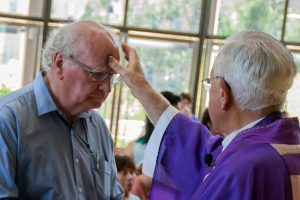 More than 500 people making their way to St Mary’s Cathedral on Wednesday, 10 February, for an Ash Wednesday Mass that focused on the importance of Lent during this special Jubilee Year of Mercy. Photo: Jamie O’Brien.