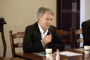 Individuals privately confess their sins to priests during the Second Rite of Reconciliation, celebrated at St Mary’s Cathedral this month. Photo: Rachel Curry.