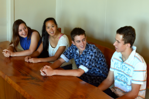 Retreatants enjoy the new surroundings of Eagle’s Nest. Photo: G Bedells