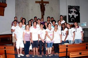 Members of Riverton parish’s youth ministry at the FAST24 event. Photo: Supplied.