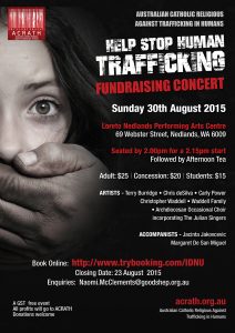 ACRATH works to prevent human trafficking in Western Australia with the support of a dedicated group of volunteers.