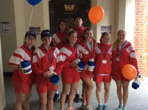 Students from Heart College Sorrento at the 2015 St Vincent De Paul Street Appeal last week on Friday, 11 September. PHOTO: Supplied