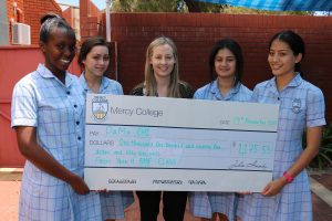 In a show of true entrepreneurship, Year 11 Business Management and Enterprise students raised a total of $1,175 for use towards the PaMaChi Grandparents Shop. Photo: Supplied