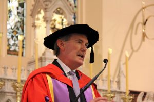 Michael L’Estrange has been honoured by UNDA. PHOTO: University of Notre Dame Australia