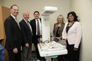 St John of God’s Dr Michael Stanford, HWA’s Jim McGinty, SJOG CEO Dr Shane Kelly, Prof. Chris Hanna and UNDA’s Dean of Nursing and Midwifery, Prof. Selma Allex, admire the new centre’s facilities on September 6. St John of God’s Dr Michael Stanford, HWA’s Jim McGinty, SJOG CEO Dr Shane Kelly, Prof. Chris Hanna and UNDA’s Dean of Nursing and Midwifery, Prof. Selma Allex, admire the new centre’s facilities on September 6.