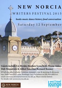 The New Norcia community will be hosting in conjunction with The West Australian newspaper, a Writers Festival which will offer participants the opportunity to hear and learn from some of WA’s leading writers, which will include readings accompanied by music and dance as well as a piano recital and writers panel discussion. IMAGE: Supplied