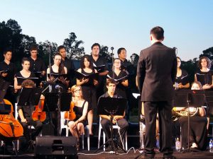 Members of the Blessed Elizabeth of the Trinity Choir perform at their fourth annual Christmas Concert in 2014. Photo: Supplied