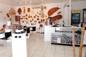 The Djilpin Arts Ghunmarn Culture Centre in Beswisk NT, supported by Caritas Australia. The centre is helping to preserve and pass on traditional Aboriginal culture and art.