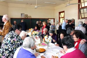 Parishioners of Trayning parish, past and present celebrated its 90th anniversary with a Mass and lunch. Photo: Supplied