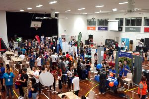 The novelty this year at Veritas was the Catholic Super Festrun on Saturday, 23 April, which saw the Archdiocese of Perth’s agencies and movements showcase their charisms by running a stall, offering information and engaging with anyone who wanted to know more. Photo: CYM