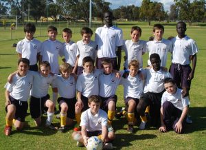 Irene McCormack Catholic College’s winning Year 7 soccer team who crushed their opponents in the semi-finals, 10-0, and also took out the final win. Irene McCormack Catholic College’s winning Year 7 soccer team who crushed their opponents in the semi-finals, 10-0, and also took out the final win.