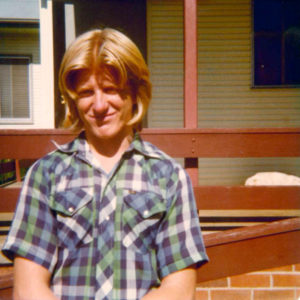 Fr Harris in his youth. Photo: Supplied.