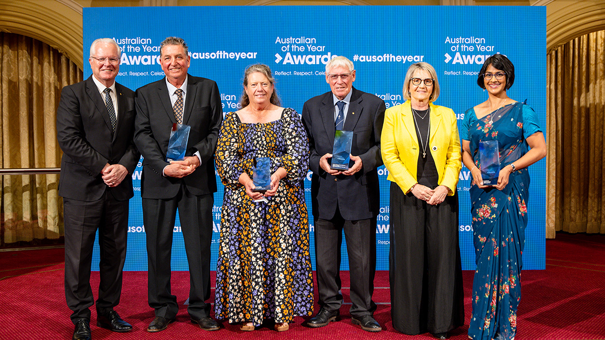 Brother Olly Pickett Senior Australian of the Year