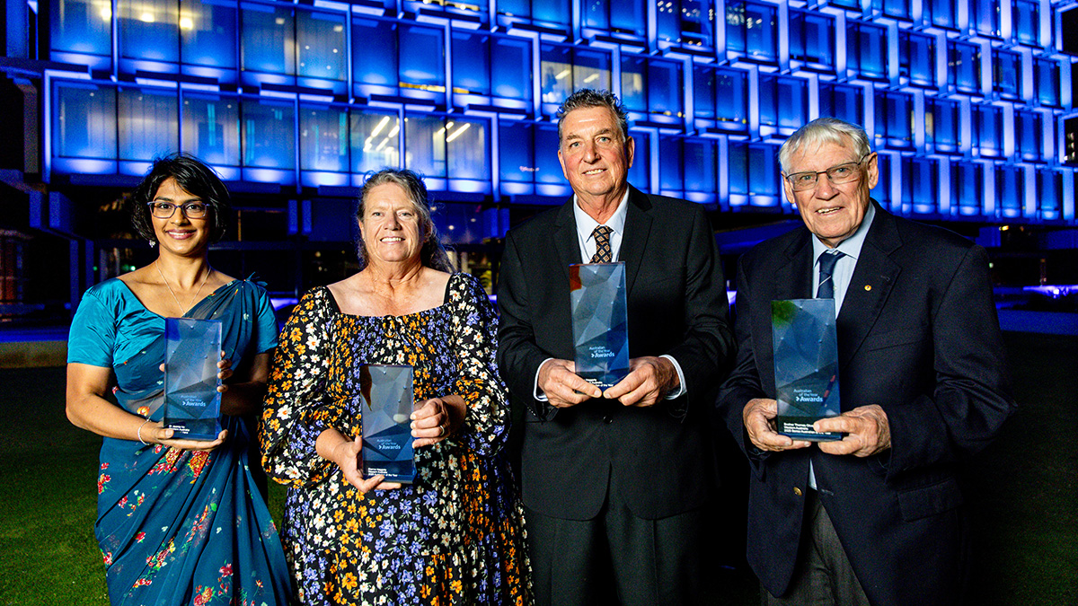 Brother Olly Pickett Senior Australian of the Year