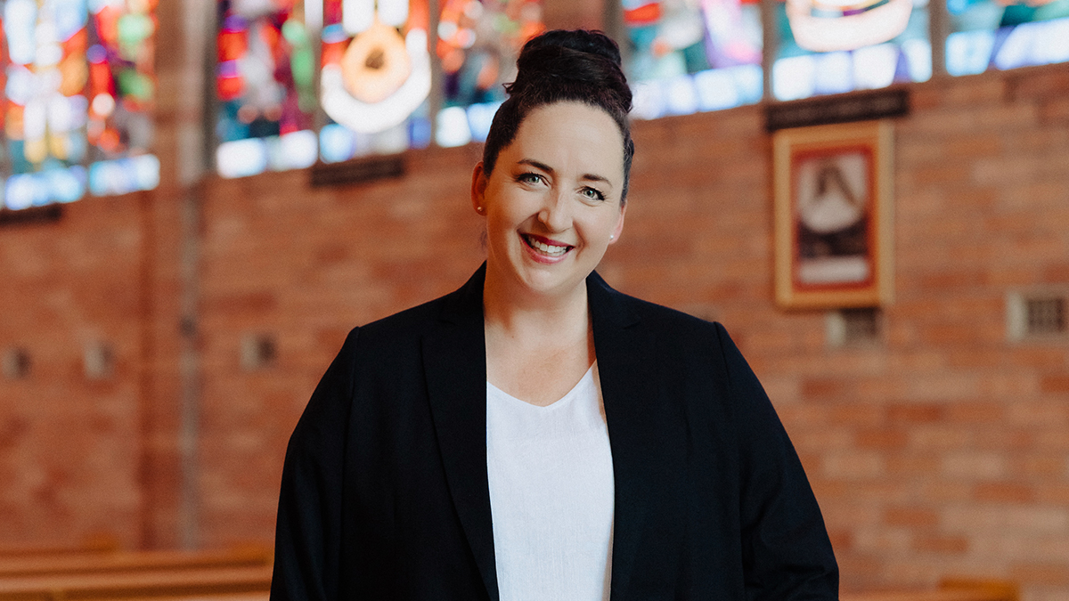 Mim Jones, new Head of College at St Thomas More College.