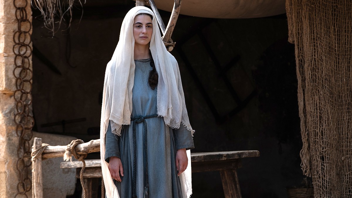 Bar Misochnik portrays Mary in a scene from the docudrama series "Martin Scorsese Presents: The Saints." A special Easter episode of "Martin Scorsese Presents: The Saints," focuses on Mary and is available as of March 27, 2026, on Fox Nation, a subscription streaming service. Photo: OSV News/courtesy FOX Nation