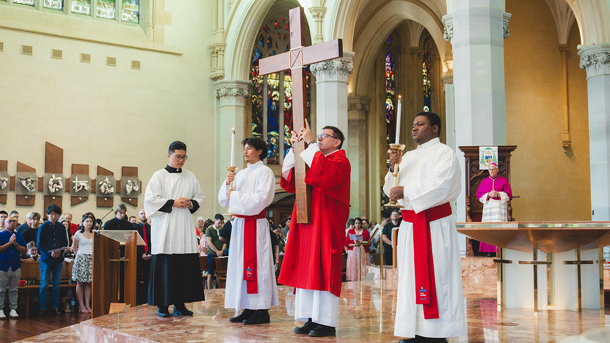 Ancient Christian tradition was honoured at the Good Friday service at St Mary’s Cathedral.