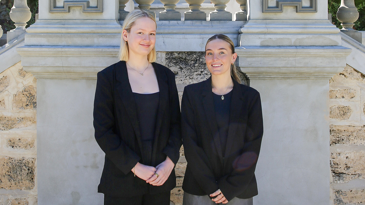 Eva and Claudia will represent Australia in the Brown-Mosten International Client Consulting Competition in Zagreb.