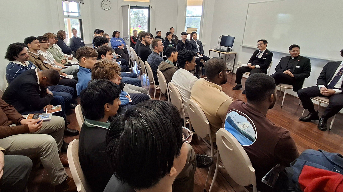 The recent Open Day at St Charles Seminary attracted more than 40 participants Photo: Supplied.