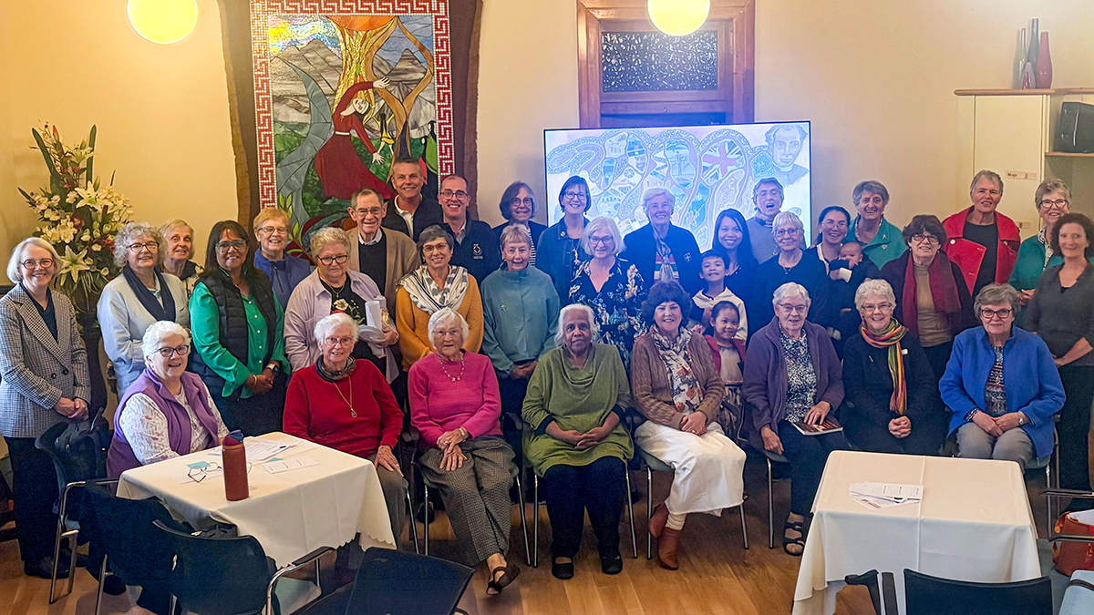 Josephite sisters, companions and supporters gathered in South Perth to remember Sr Irene McCormack and her passion for justice on the 35th anniversary of her death. Photo: Supplied.