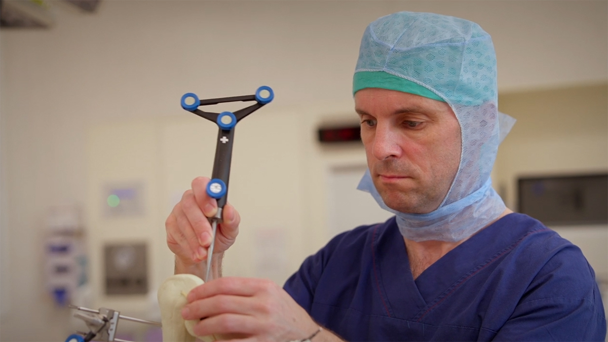 Orthopaedic surgeon Dr Lorcan McGonagle said patients can now have surgery locally, close to home, friends and family. Photo: SJOG.