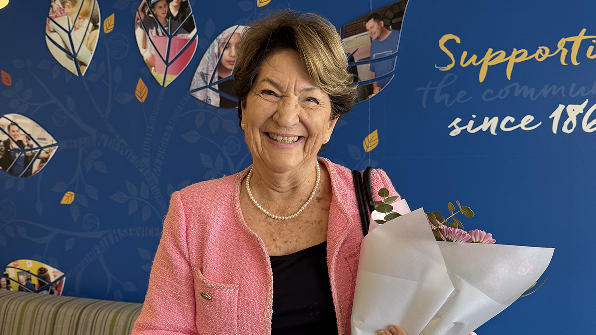 After 19 years of volunteering with Vinnies WA, Bernie said she will miss the many people she has come into contact with. Photo: Vinnies WA.