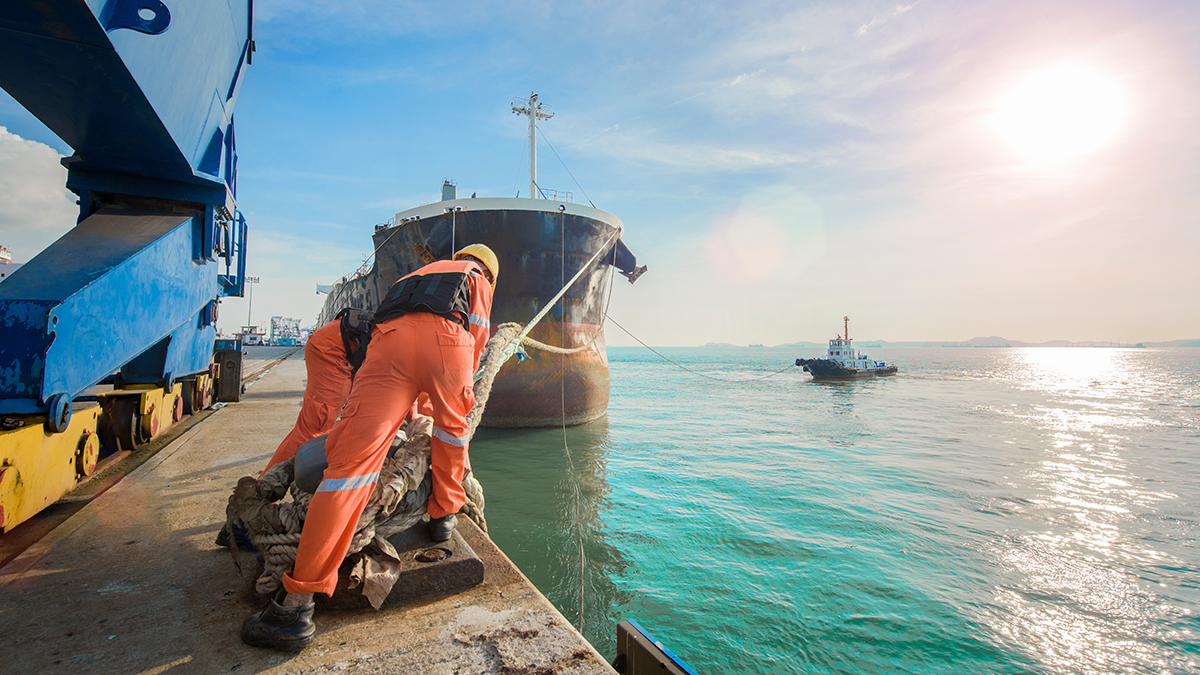 As the Church prepares to mark Sea Sunday on 12 July, Perth Auxiliary Bishop Don Sproxton has called Catholics to pray for, give thanks for and support the men and women whose work at sea sustains daily life. Photo: Adobe Stock.