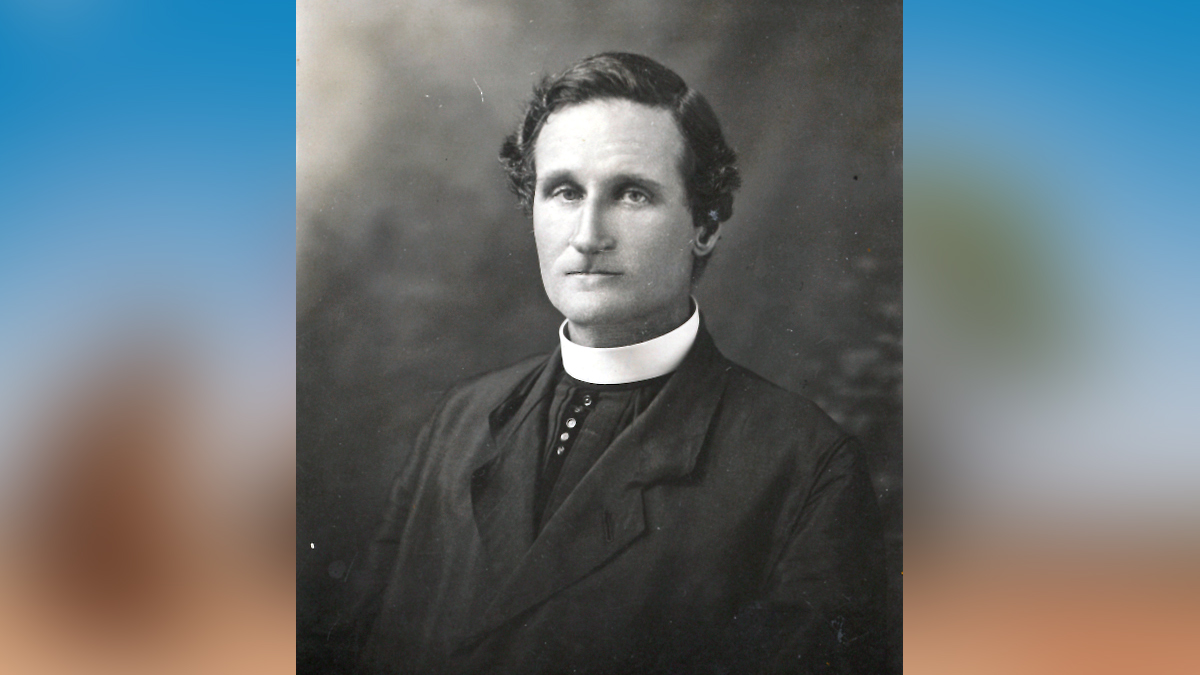 A circa 1915 portrait of Monsignor Hawes. Nearly 70 years after his death, the Catholic Church has taken its first formal step toward declaring him a saint. Photo: Archdiocese of Perth.