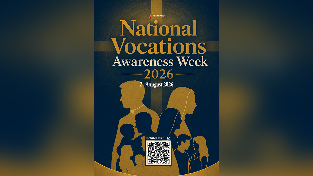 The week opens with a Vocations Mass on Sunday 2 August, celebrated by Auxiliary Bishop Nelson Po at St Mary’s Cathedral at 11am. Image: Supplied.