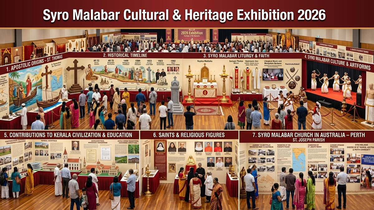 The exhibition is designed around seven major themes, each highlighting a different aspect of the Church's history and mission. Photo: Supplied.