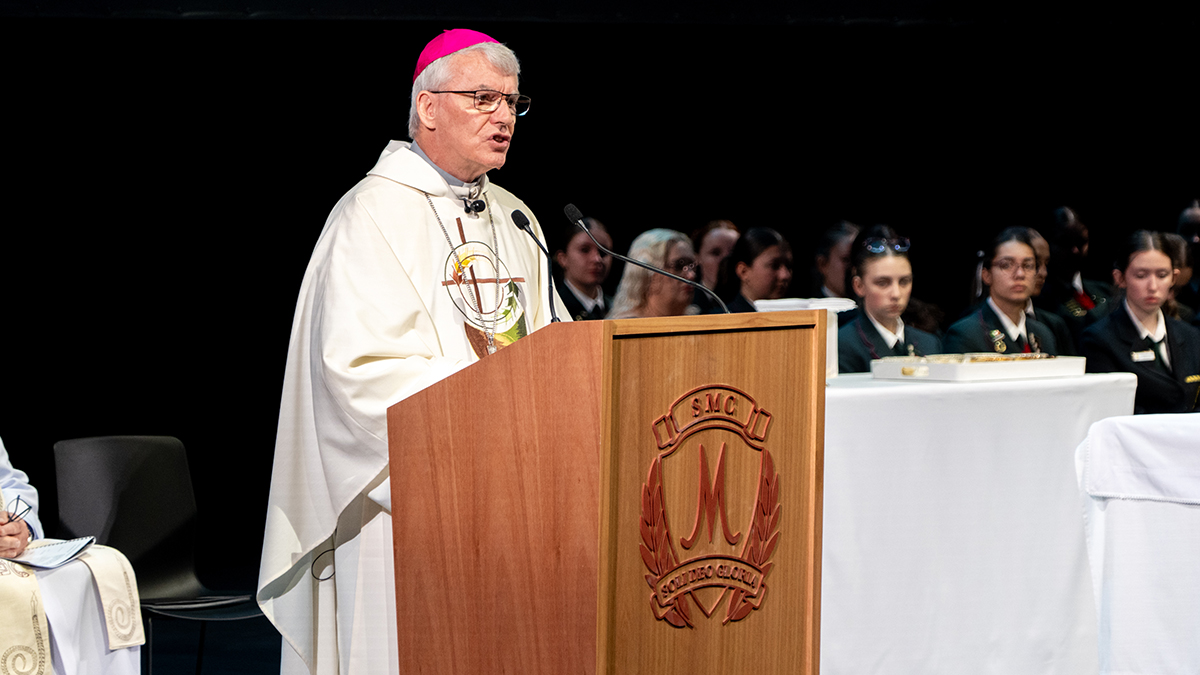 Be large-hearted people in large-hearted schools, Perth Archbishop Timothy Costelloe SDB has said on the occasion of the 180th anniversary of Mercy Education. Photo: Eric Odong/Archdiocese of Perth.