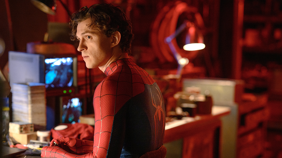 Peter Parker/Spider-Man (Tom Holland) is pictured in a scene from the movie "Spider-Man: Brand New Day." Photo: OSV News/Jay Maidment, Sony Pictures.