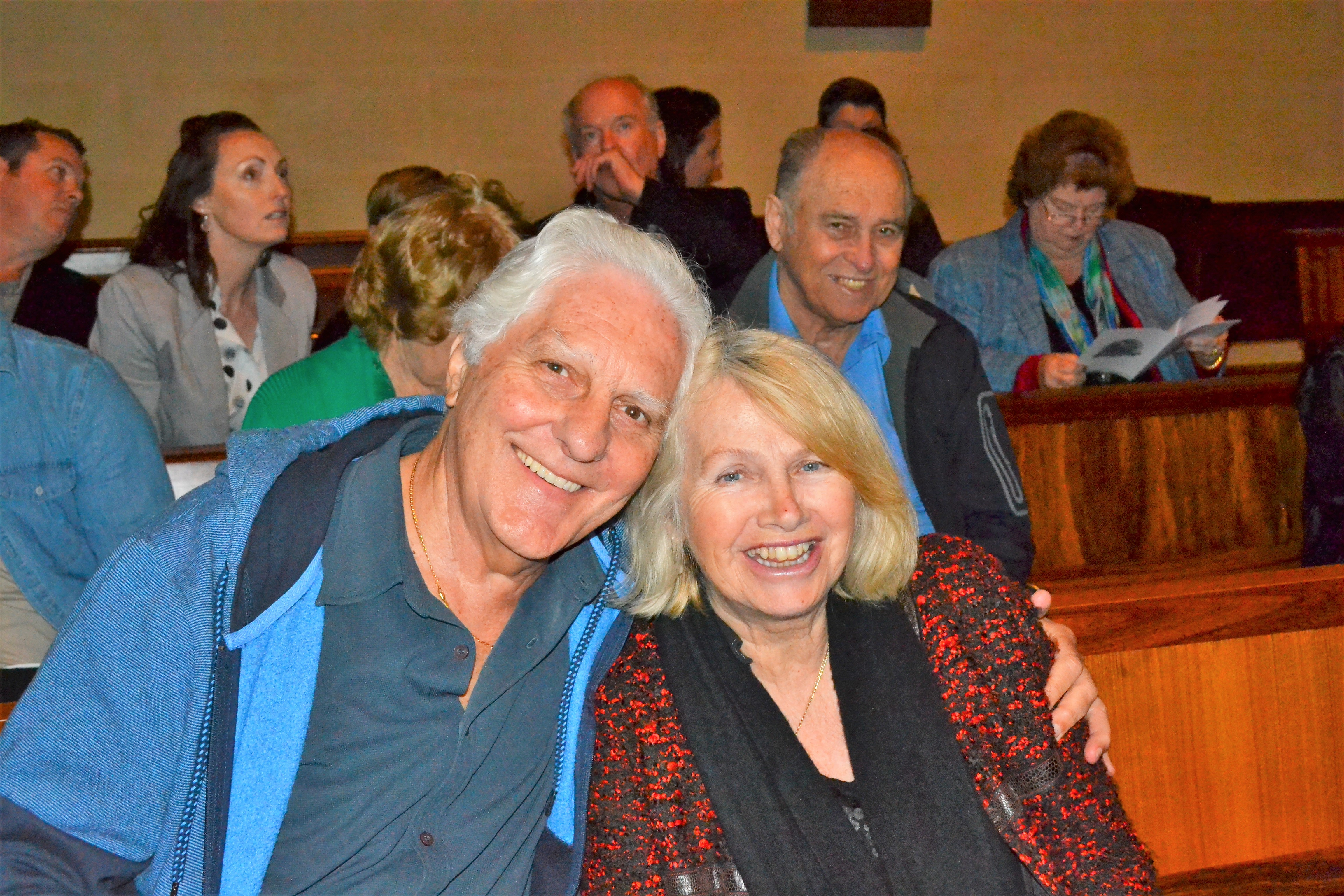 Reg Firth, with wife Janny, will be remembered for his faith, humour and the work that continues. Photo: Supplied.