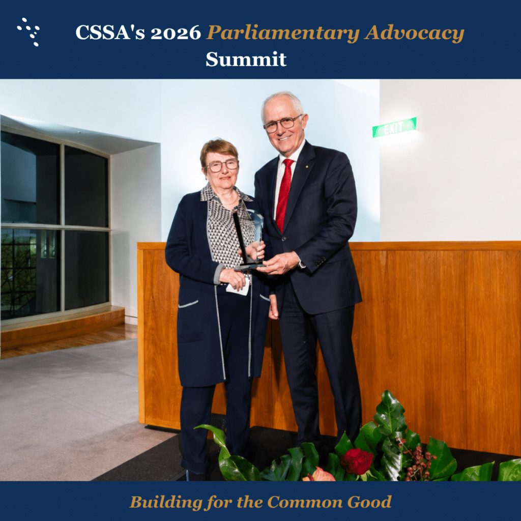West Australian Professor Maria Harries has this week been named as the inaugural recipient of the Catholic Social Services Australia Lifetime Contribution Award. Photo: Supplied/CSSA.