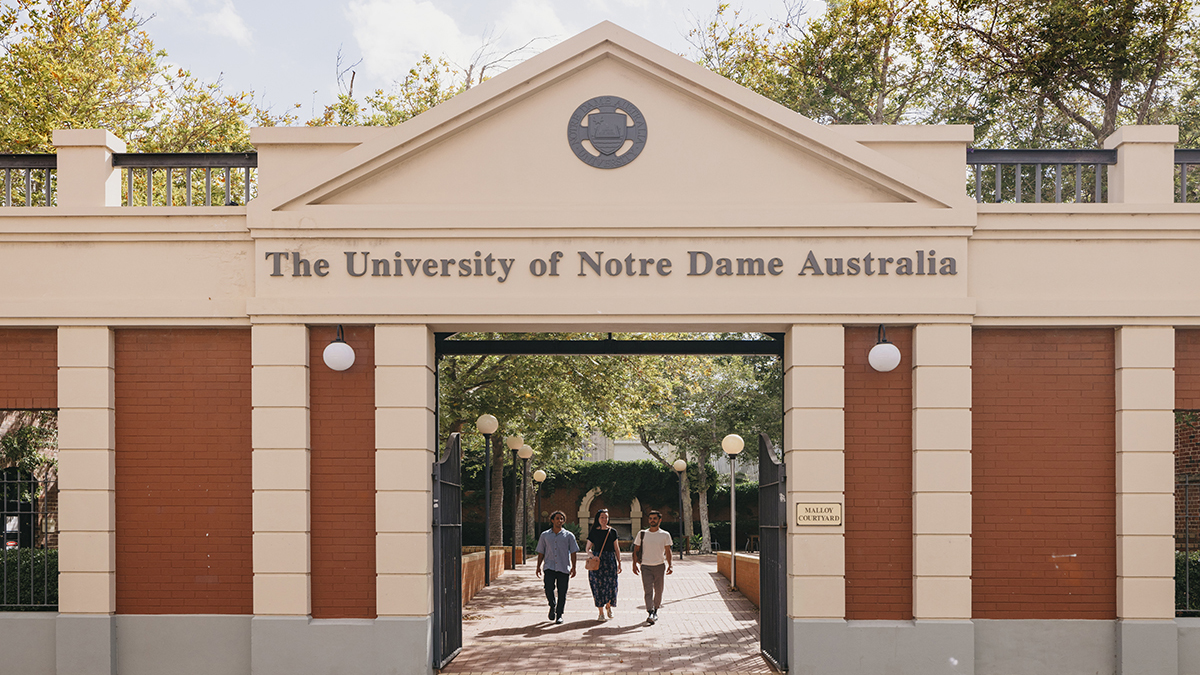 The University of Notre Dame Australia has appointed Emeritus Professor David Lloyd as Interim Vice Chancellor. Photo: Supplied/UNDA.