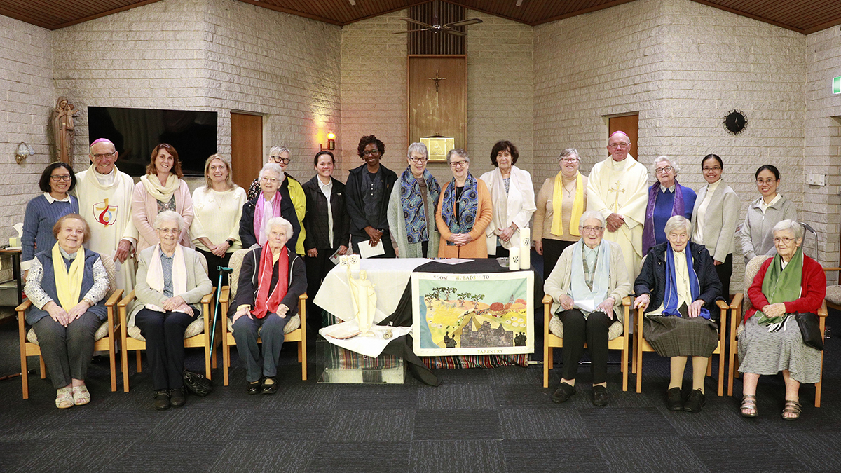 On Monday 17 August, the Dominican Sisters of Western Australia gathered for their last formal Chapter as they prepare to embark on a renewed leadership structure in response to the declining numbers of new sisters entering the order. Photo: Supplied.