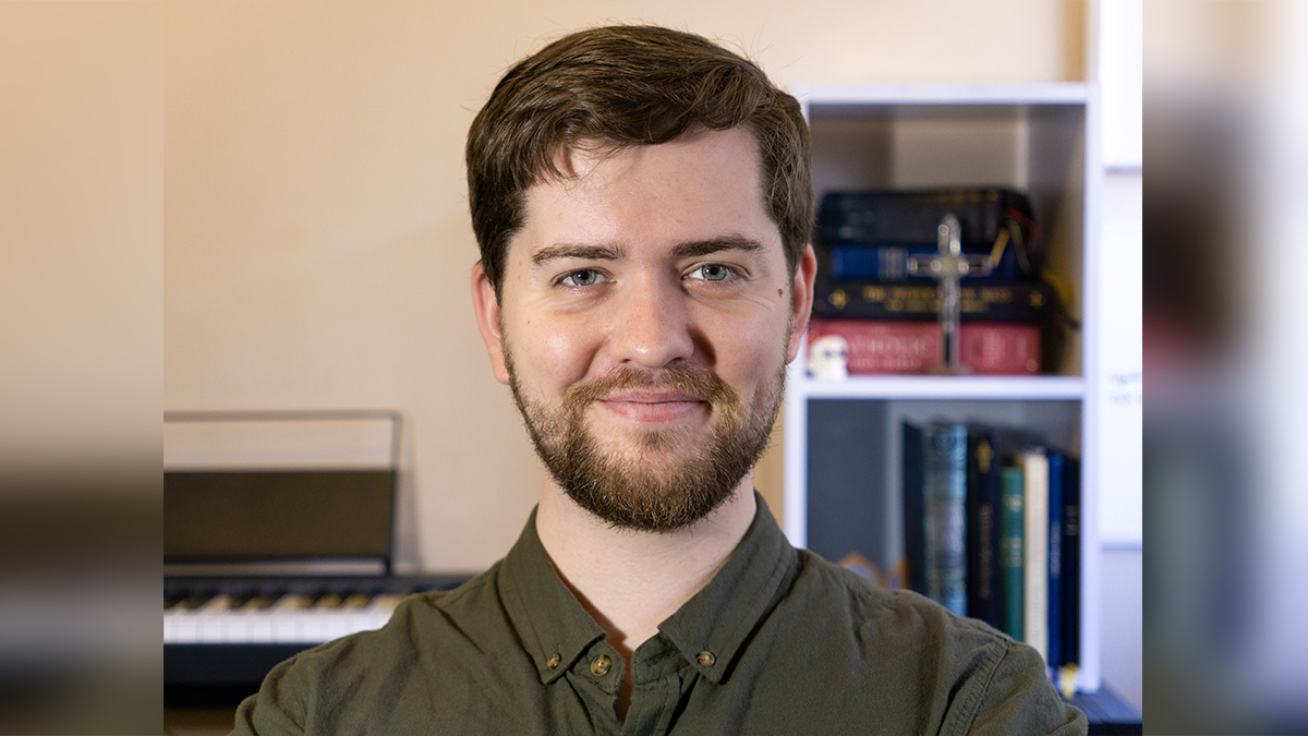 Former Fr Pat Cunningham Scholarship recipient Peter Webb said he is incredibly grateful for the opportunities the scholarship gave him as a lay person to learn about and deepen his love for the Catholic faith. Photo: UNDA/Supplied.